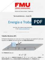 Termodinamica V 3.0 Aula 01 Energia Trabalho