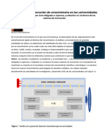 Los Retos de La Generación de Conocimiento en Las Universidades