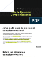 Guía de Ejercicios Complementarios - Data Analytics V3