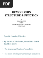 Hemoglobin Structure & Function