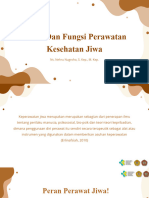 Peran Dan Fungsi Perawatan Kesehatan Jiwa