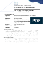 Proyecto de Proyección A La Comunidad