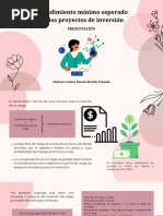 El Rendimiento Mínimo Esperado Por Los Proyectos de Inversión