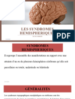 Syndromes Encéphaliques M A NDOUR