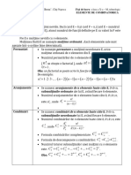 Fisa de Lucru Cls X Combinatorica