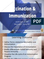 Vaccination and Immunization