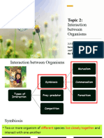 2.3 (B) Interaction Between Organisms