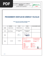 PRL-GFCH234B-CC-PD-0000-PT-00025 - Procedimiento de Montaje de Cañerias y Valvulas - Rev.0