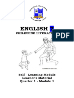 ENGLISH 7 Module 1