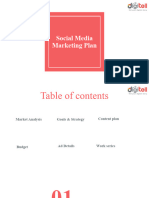 Social Media Marketing Plan