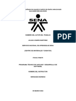 Arquitectura de Software de Acuerdo Al Patrón de Diseño Seleccionado GA4-220501095-AA2-EV05