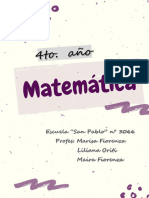 Matematica 4TO Año 2023docx