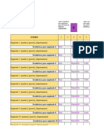 Plantilla Visual para El Control de Vacaciones, Baja Por Enfermedad y Permiso Personal Anuales