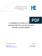 Modelo para Informe Final de Proyecto Comunitario