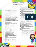 Lista de Utiles