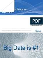 Gartner - 2010 - Big Data and Analytics Overview