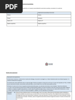 Sugerencia Matriz de Planificación Experiencias de Aprendizaje