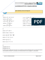 Respuestas de Las Actividades Del TP N°10 - Integrales Indefinidas