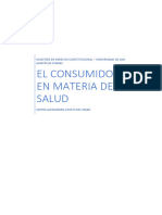 Consumidor en Materia de Salud - Protección Constitucional