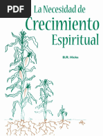 La Necesidad de Crecimiento Esp - B. R. Hicks