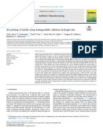 Impressão 3D de Metais Usando Tintas de Hidrogel de Celulose Biodegradável - 2021