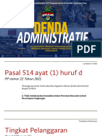 Tarif Dan Tata Cara Penerapan Denda Administratif Pasal 514 Ayat 1 Huruf D