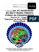 Core - Pagbasa-at-Pagsusuri - q4 - CLAS3 - Pagsusuri-ng-Ilang-Halimbawang-Pananaliksik - v4 - MAJA JOREY DONGOR