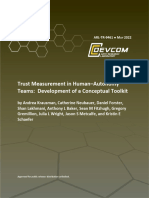 Trust Measurement in Human-Autonomy