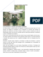 O Uso de Drones e A Violação À Privacidade e Intimidade