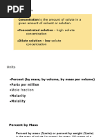 001 - Chemistry 2 Lesson b03 Units of Concentration Lecture