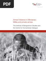 Armed Violence in Mindanao: Militia and Private Armies