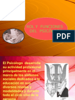 Rol Del Psicologo