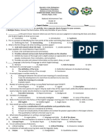 National Achievement TestReviewer Answer Key