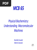 Lecture 1 - MCB 65 Intro