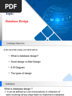 UNit1 - Database Design