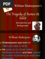 Romeo and Juliet Background