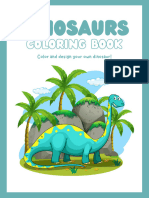 Libro de Dinosaurios para Pintar