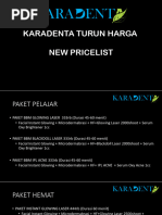 Karadenta Turun Harga