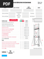 (Formulaire) Fiche de Vérification ECHAFAUDAGE