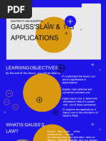 Gausss Law Its Applications