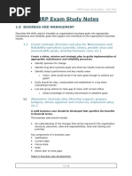 SMRP CMRP Combined Overview Study Notes