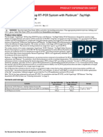 Superscript Iii One-Step RT-PCR System With Platinum High Fidelity Dna Polymerase