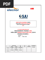 Procedimiento de Pruebas 87b1 Barra 1 S.E. Punta Colorada Actualizado 17-03-2016