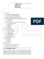 Environmetal Biotechnology