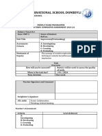 2022-23 MYP 3 Question Sheet A B C D Unit 3 1