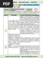 3er Grado Octubre - 03 de Dónde Venimos y Por Qué Vivimos Así (2023-2024)