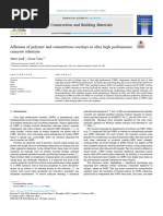 Adhesion of Polymer and Cementitious Overlays To Ultra High Performance Concrete Substrate - 1-S2.0-S0950061824001922-Main