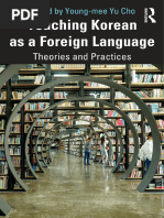 Young-Mee Yu Cho (Editor) - Teaching Korean As A Foreign Language-Routledge (2020)