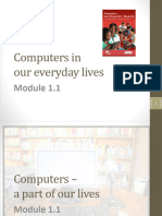 1 - 1 Computers in Our Everyday Lives PDF