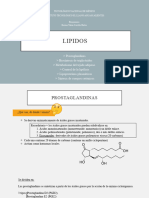 LIPIDOS (Prostaglandinas)